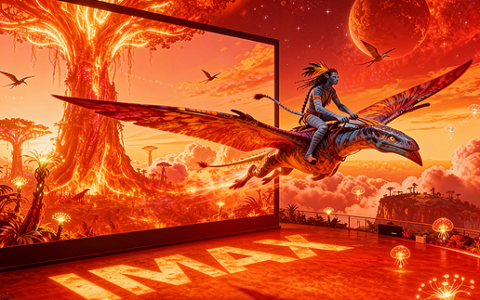 《阿凡达》撞上 IMAX:这场视觉爆炸,眼睛根本忙不过来!